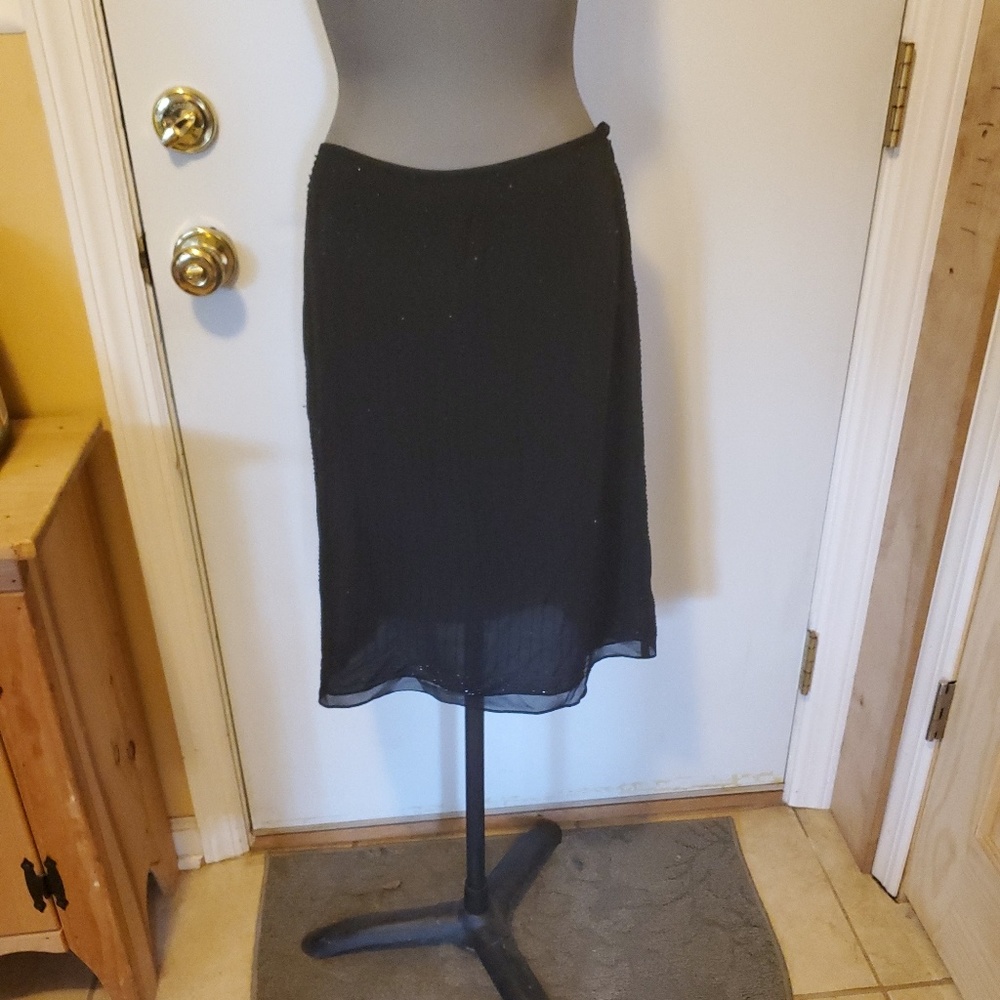 Black skirt